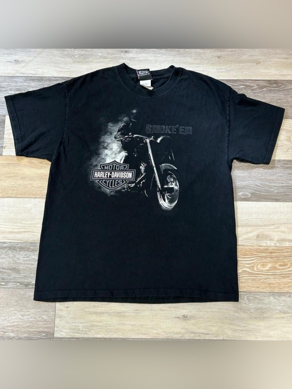 Harley-Davidson Men’s Black Motorcycle Graphic Tee
